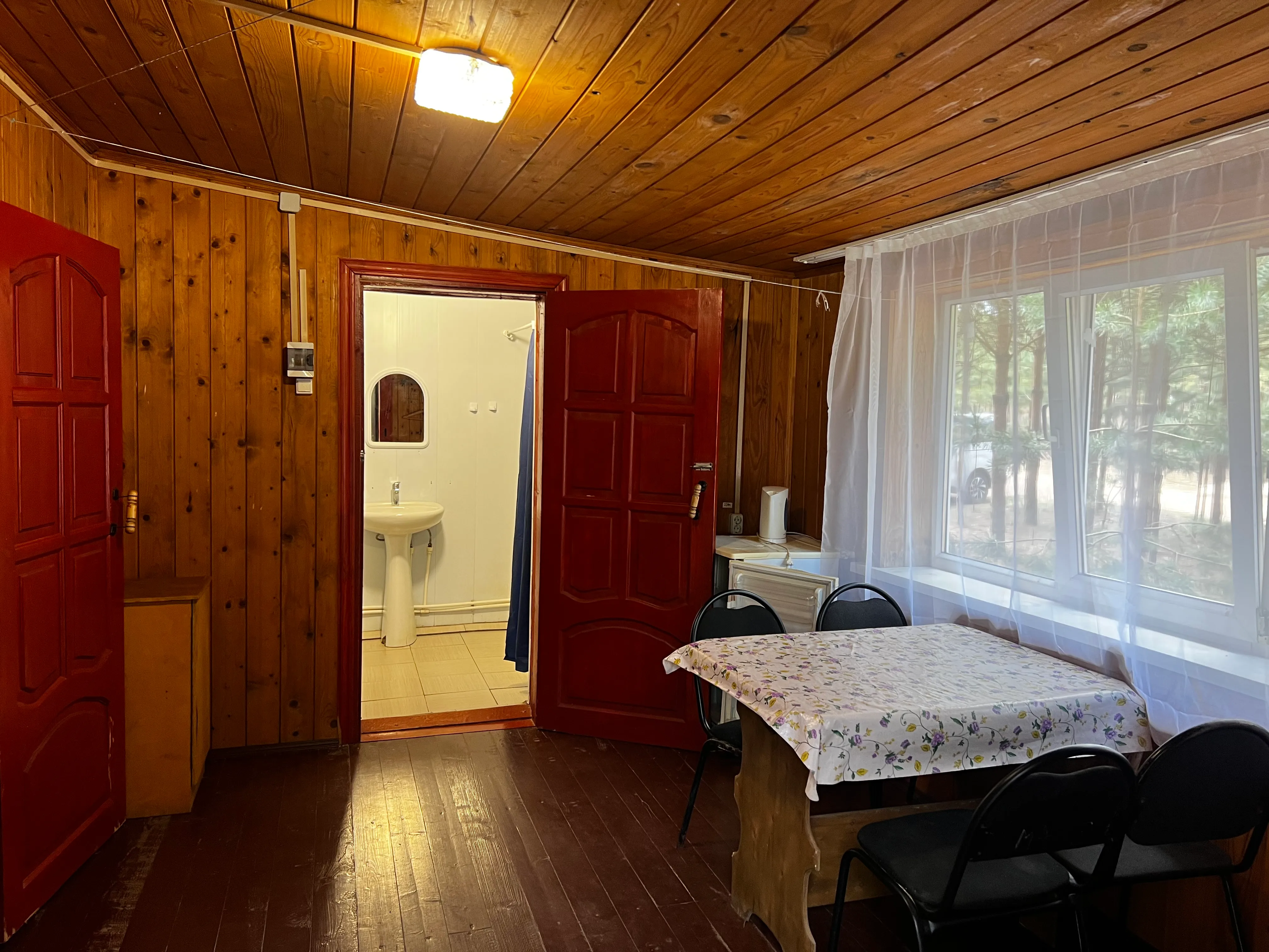 Русская изба — Терасса-кухня 15 м²